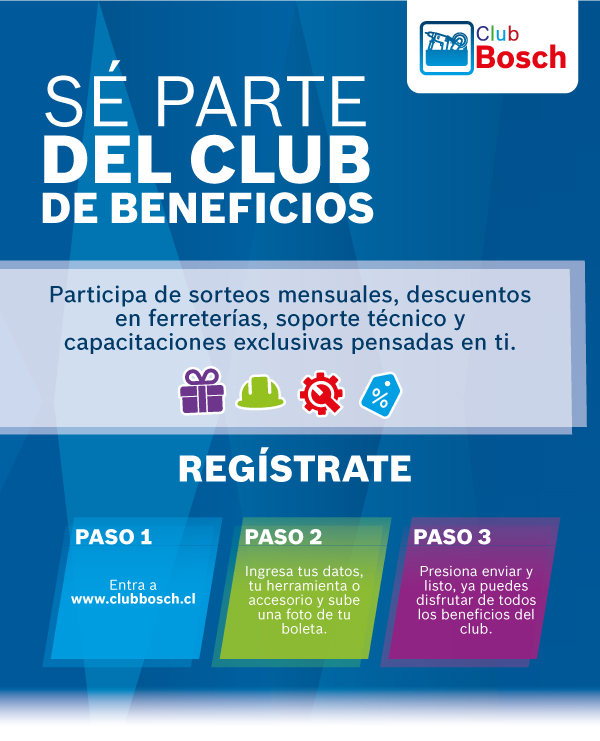 Club de beneficios BOSCH ingresa aquí